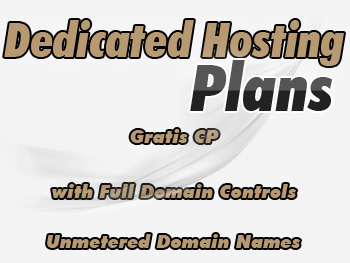 Affordable dedicated hosting servers plans